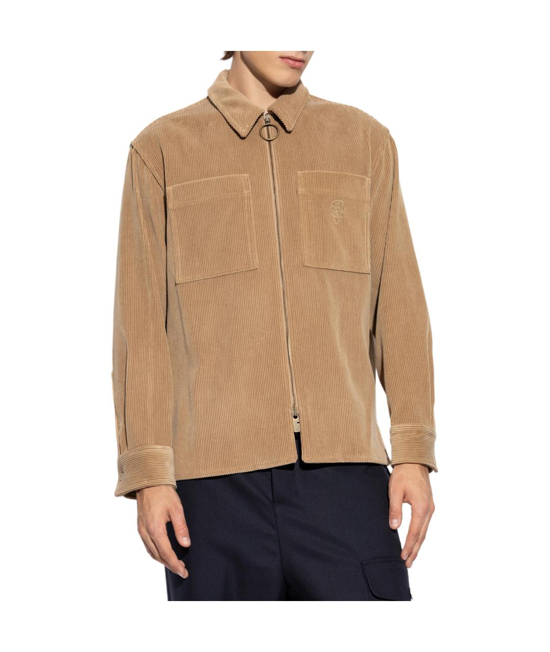 BURBERRY Бежевая кэжуал рубашка, фото 2