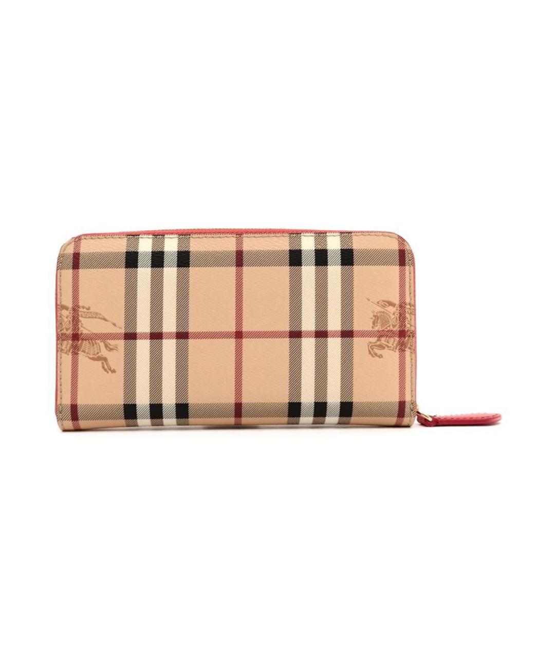 BURBERRY Бежевый кошелек, фото 2