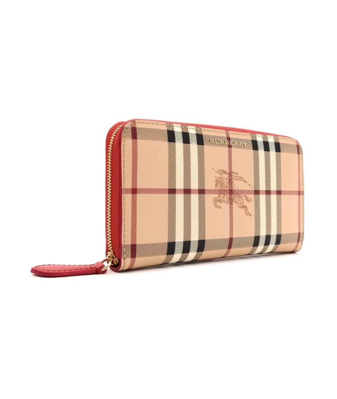 BURBERRY Бежевый кошелек, фото 3
