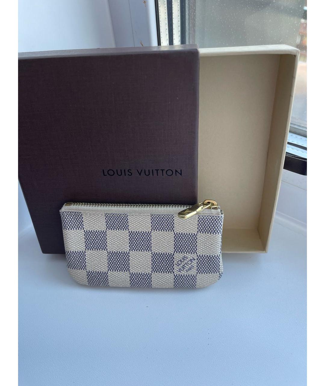 LOUIS VUITTON Белый кардхолдер, фото 6