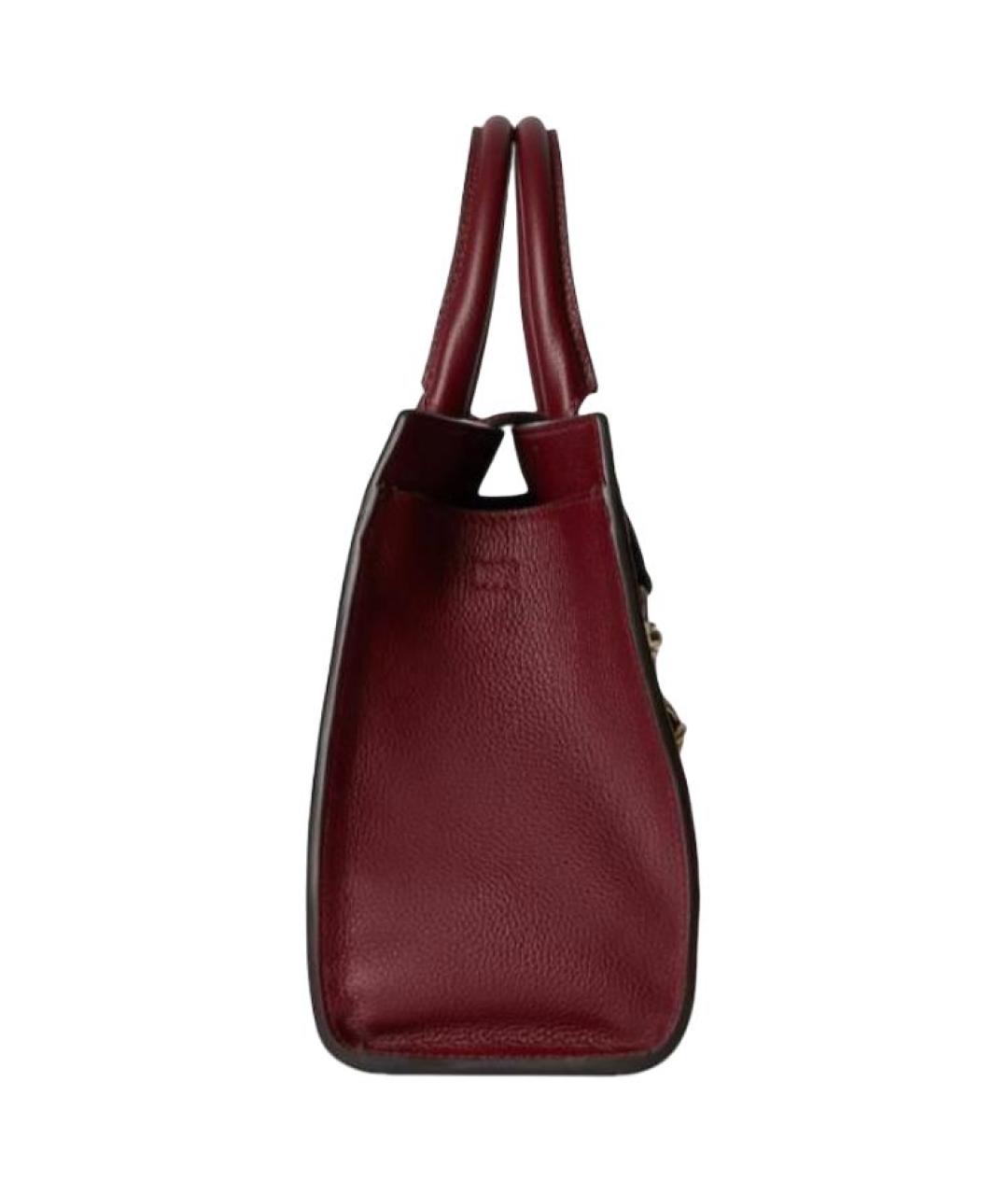 GUCCI Красная кожаная сумка через плечо, фото 4