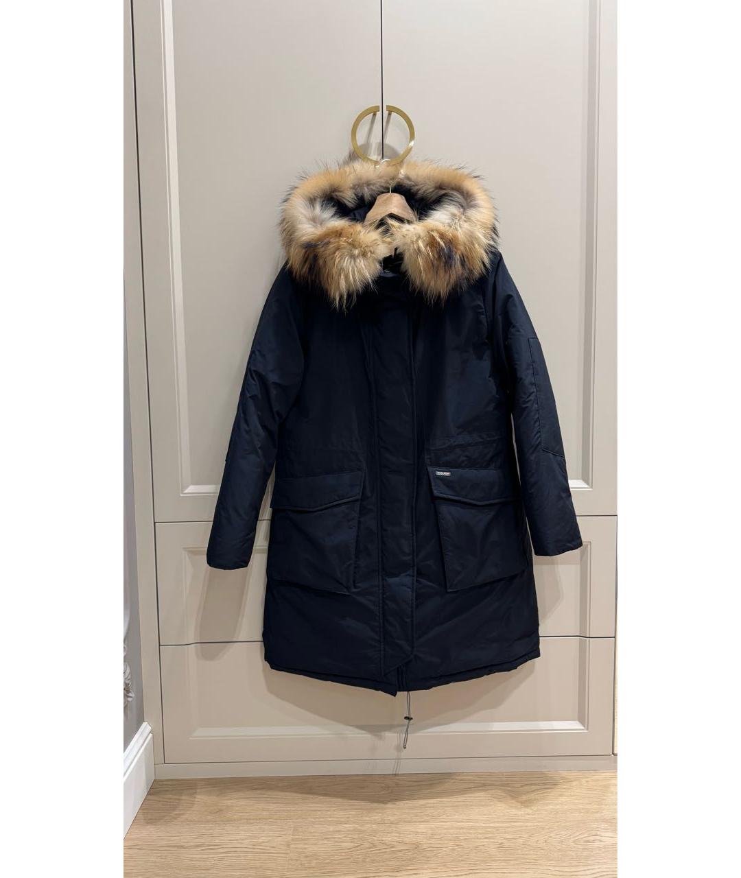 WOOLRICH Темно-синий пуховик, фото 6