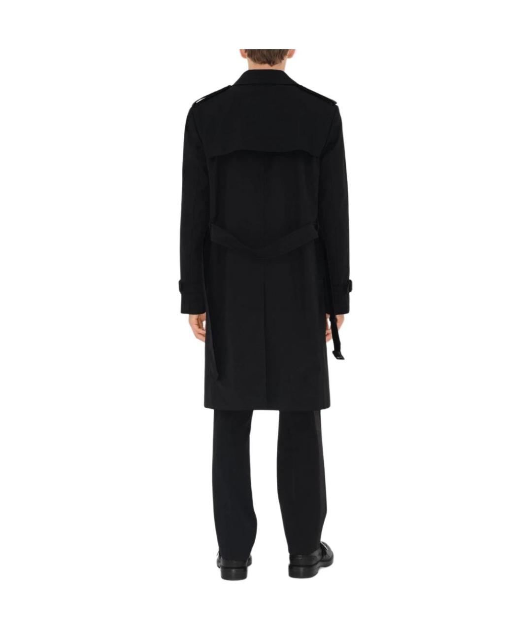 BURBERRY Черный тренч / плащ, фото 3