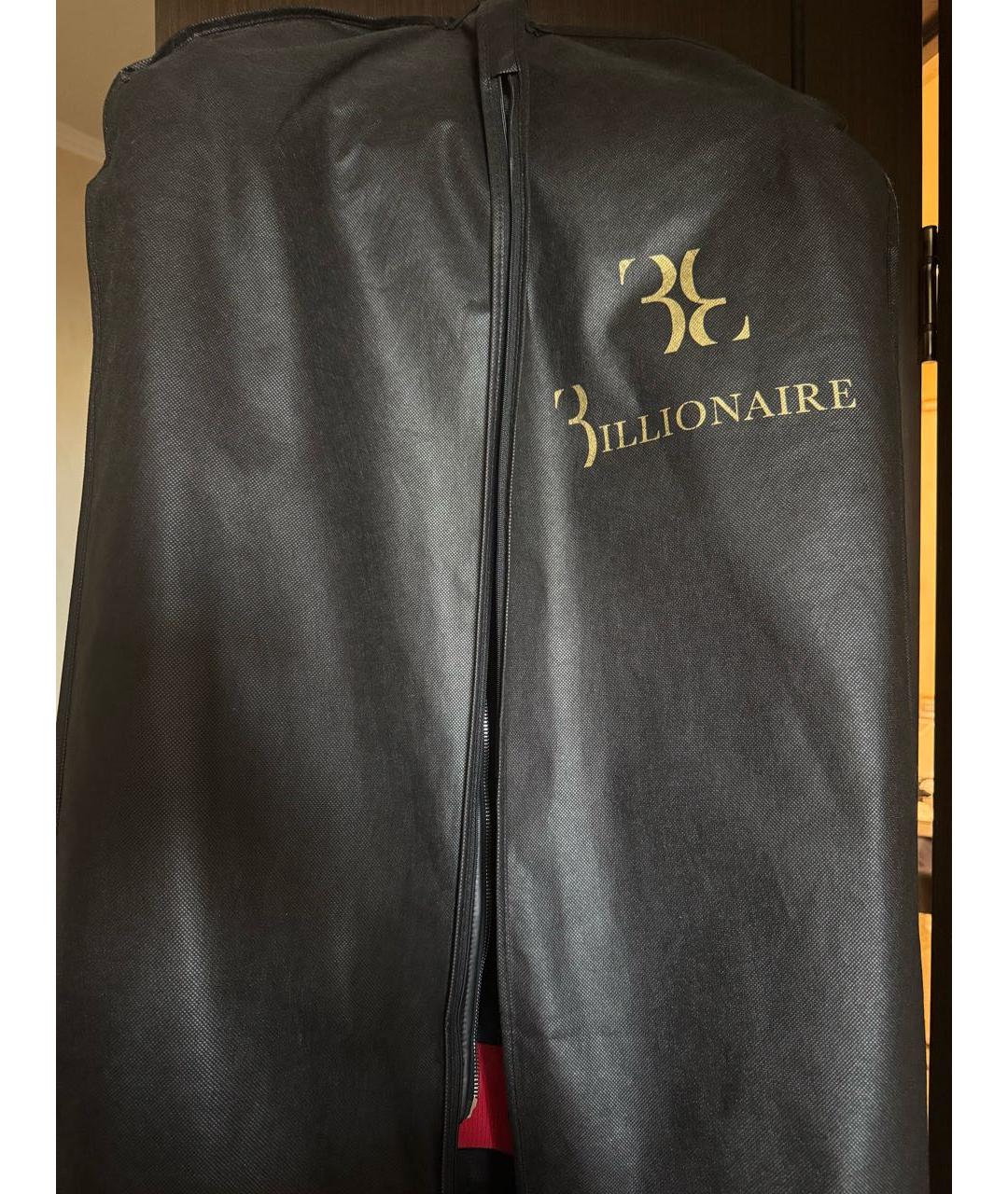 BILLIONAIRE Черная кожаная куртка, фото 2