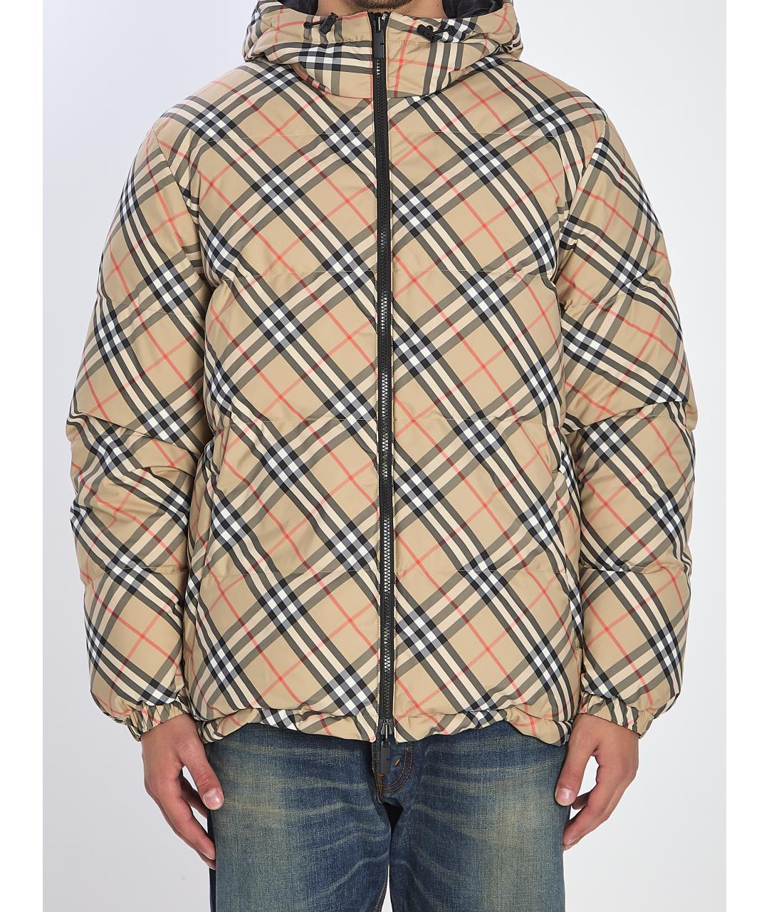 BURBERRY Мульти полиэстеровая куртка, фото 2