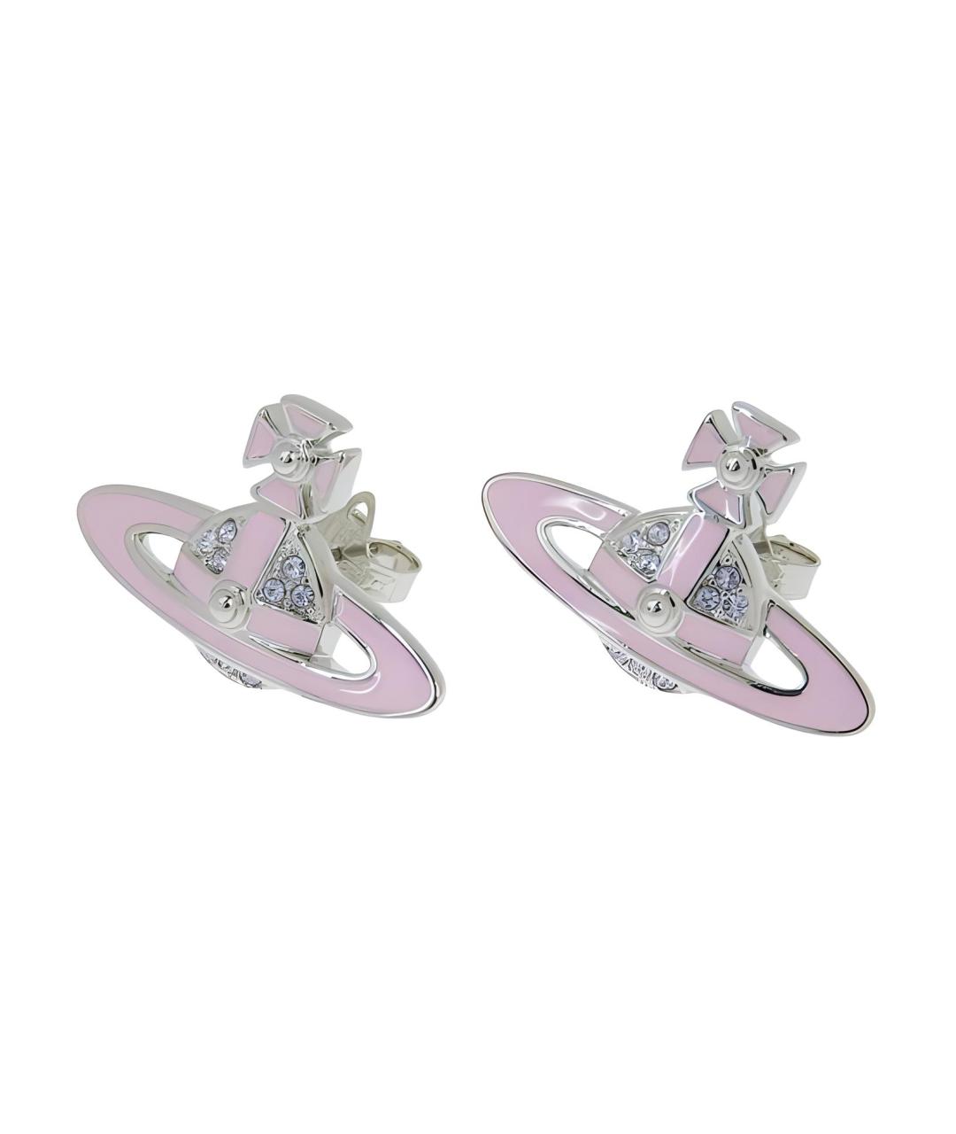 VIVIENNE WESTWOOD Серебряные металлические серьги, фото 2