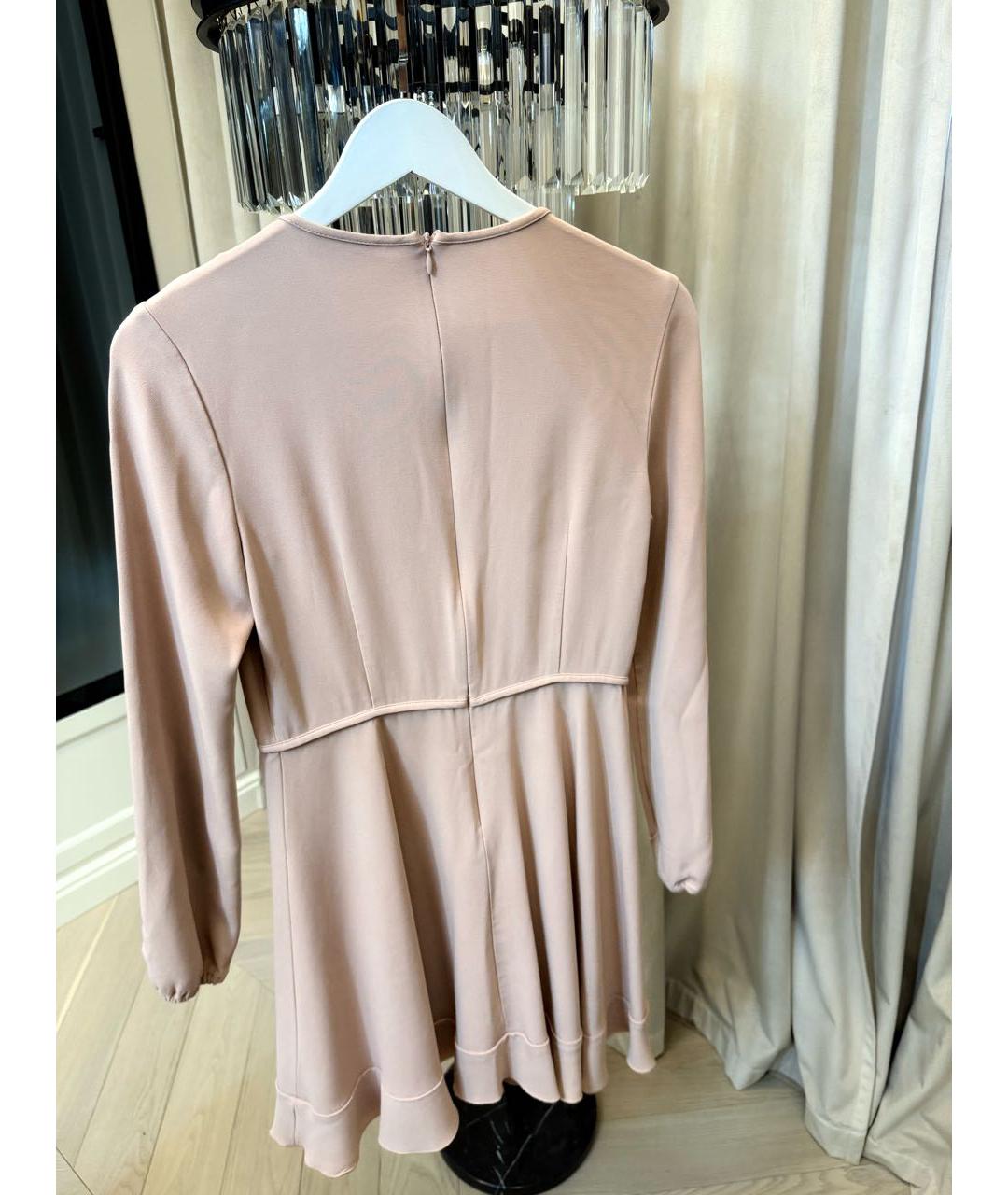 RED VALENTINO Розовое вискозное повседневное платье, фото 2