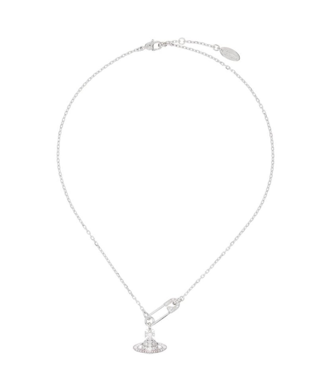 VIVIENNE WESTWOOD Серебряная латунная подвеска, фото 1