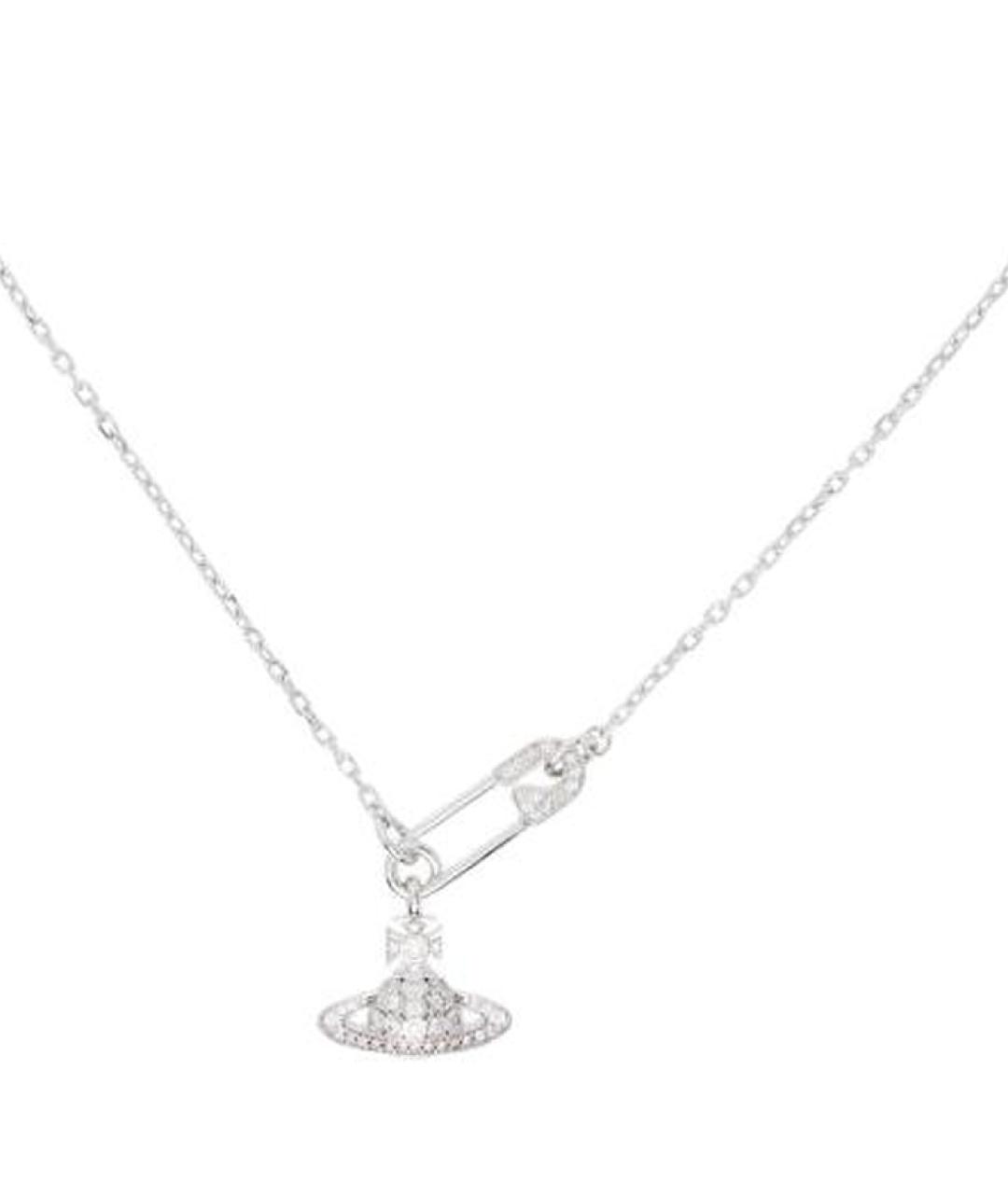 VIVIENNE WESTWOOD Серебряная латунная подвеска, фото 2