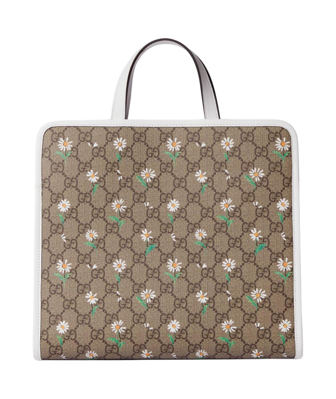 GUCCI Коричневая сумка с короткими ручками, фото 1