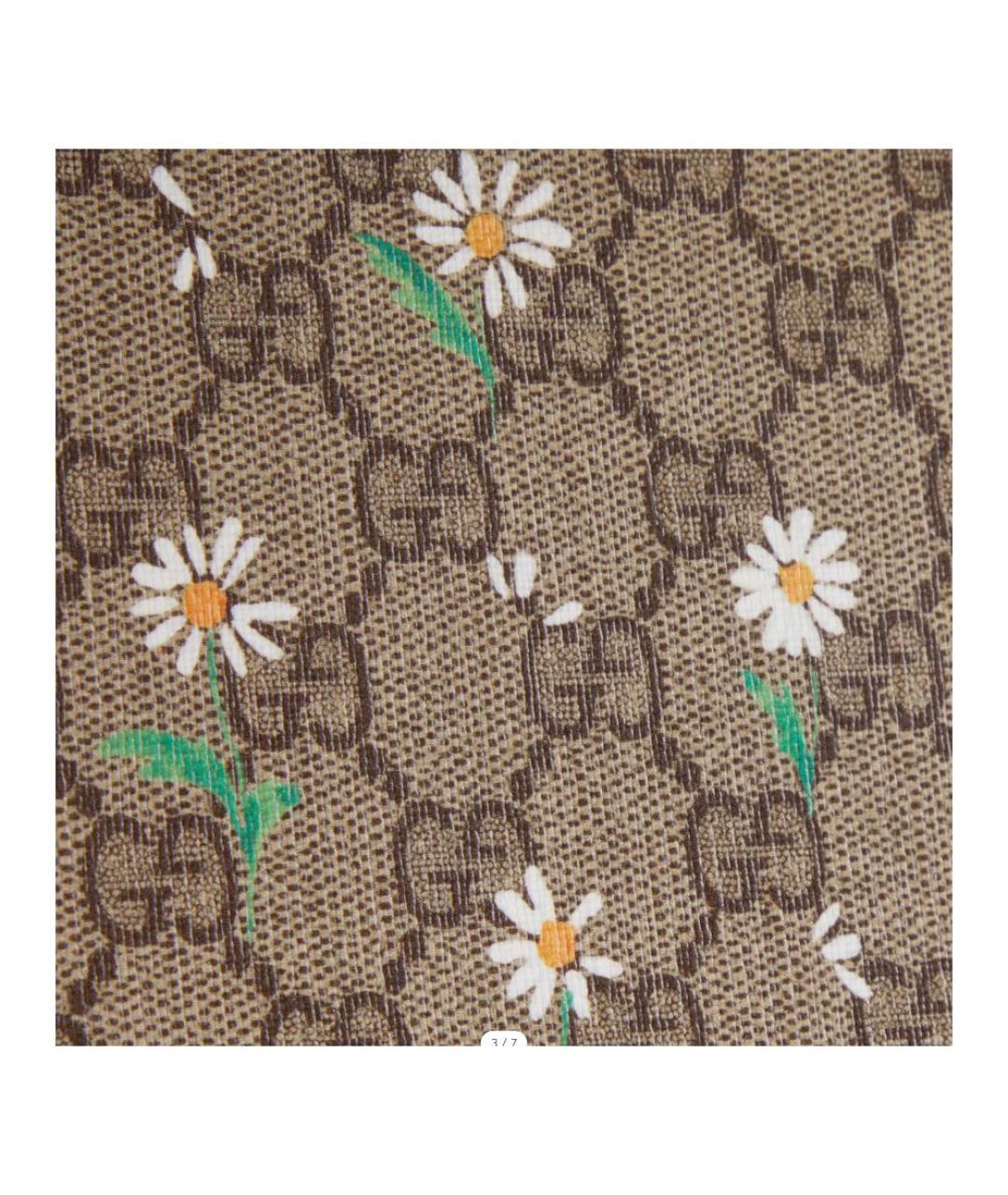 GUCCI Коричневая сумка с короткими ручками, фото 7