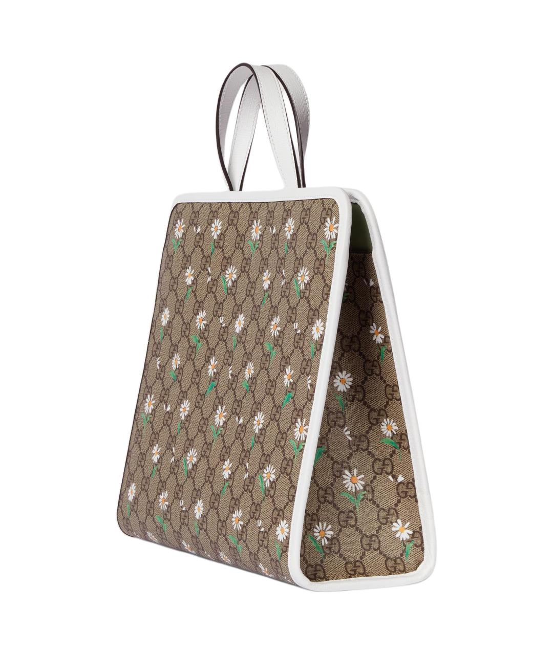 GUCCI Коричневая сумка с короткими ручками, фото 2