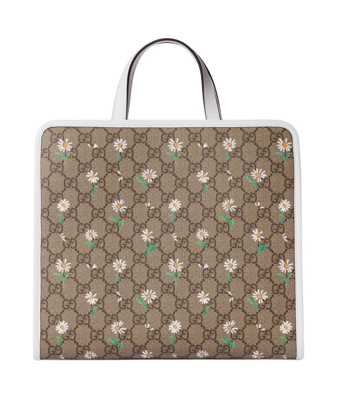 GUCCI Коричневая сумка с короткими ручками, фото 4