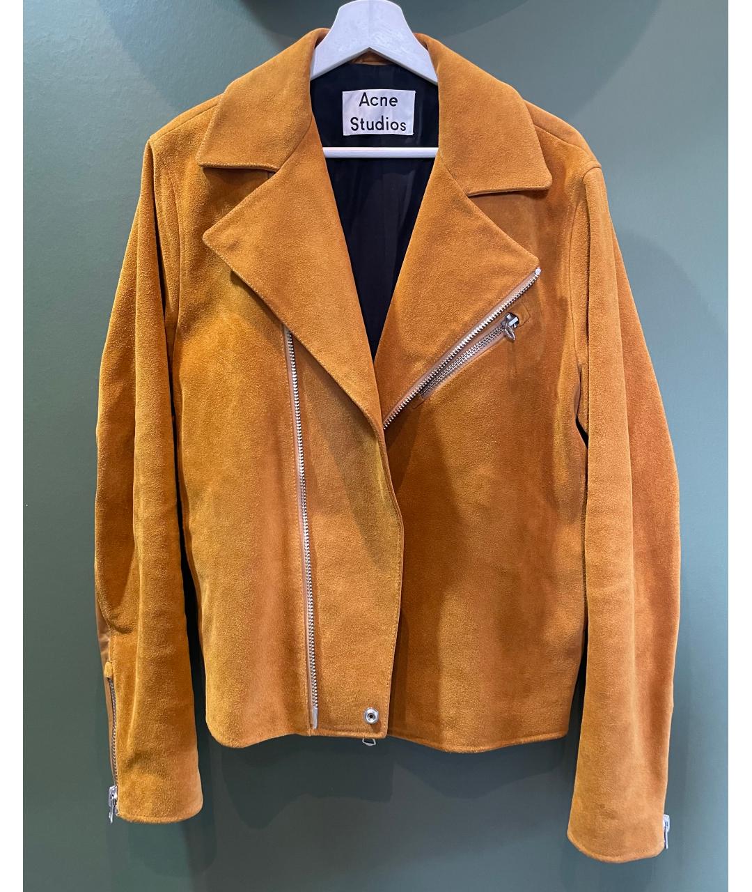 ACNE STUDIOS Коричневая замшевая куртка, фото 3