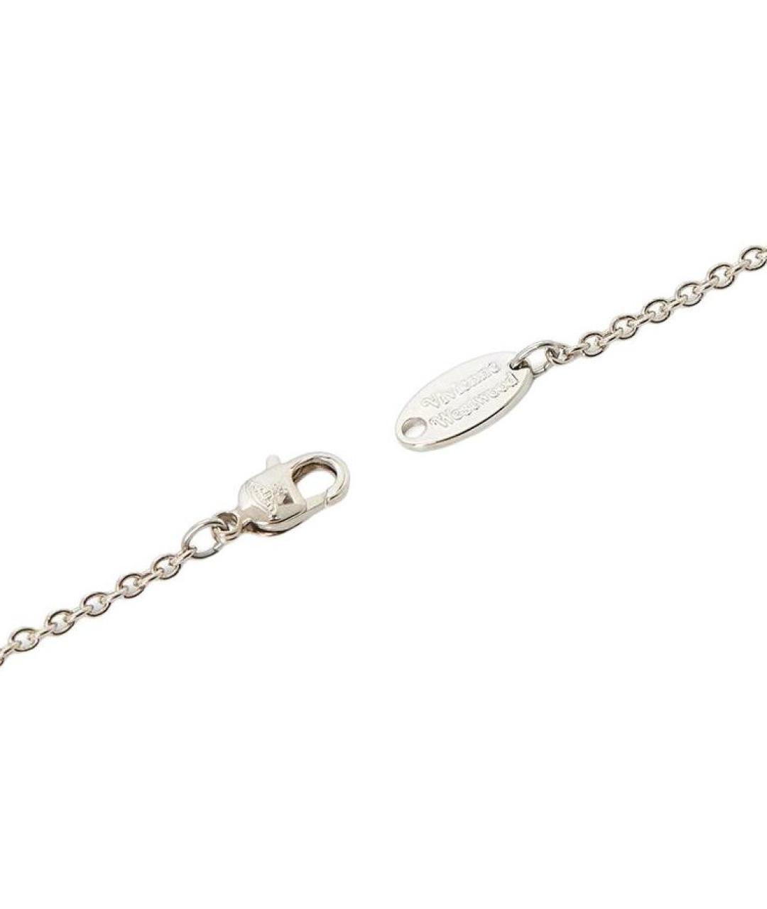 VIVIENNE WESTWOOD Серебряное латунное колье, фото 3