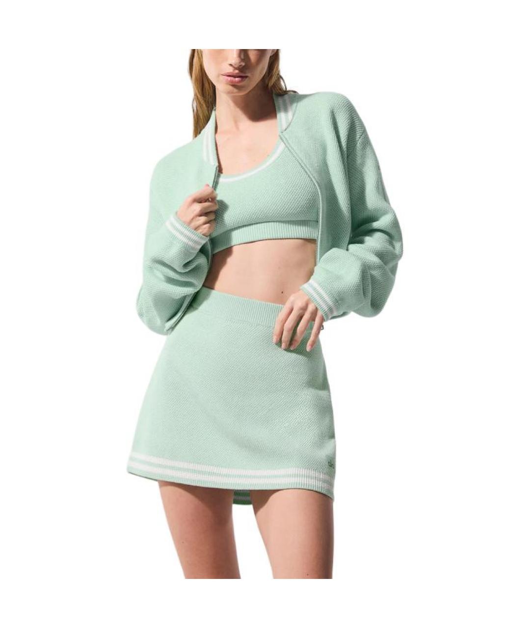 ALO YOGA Салатовая куртка, фото 4