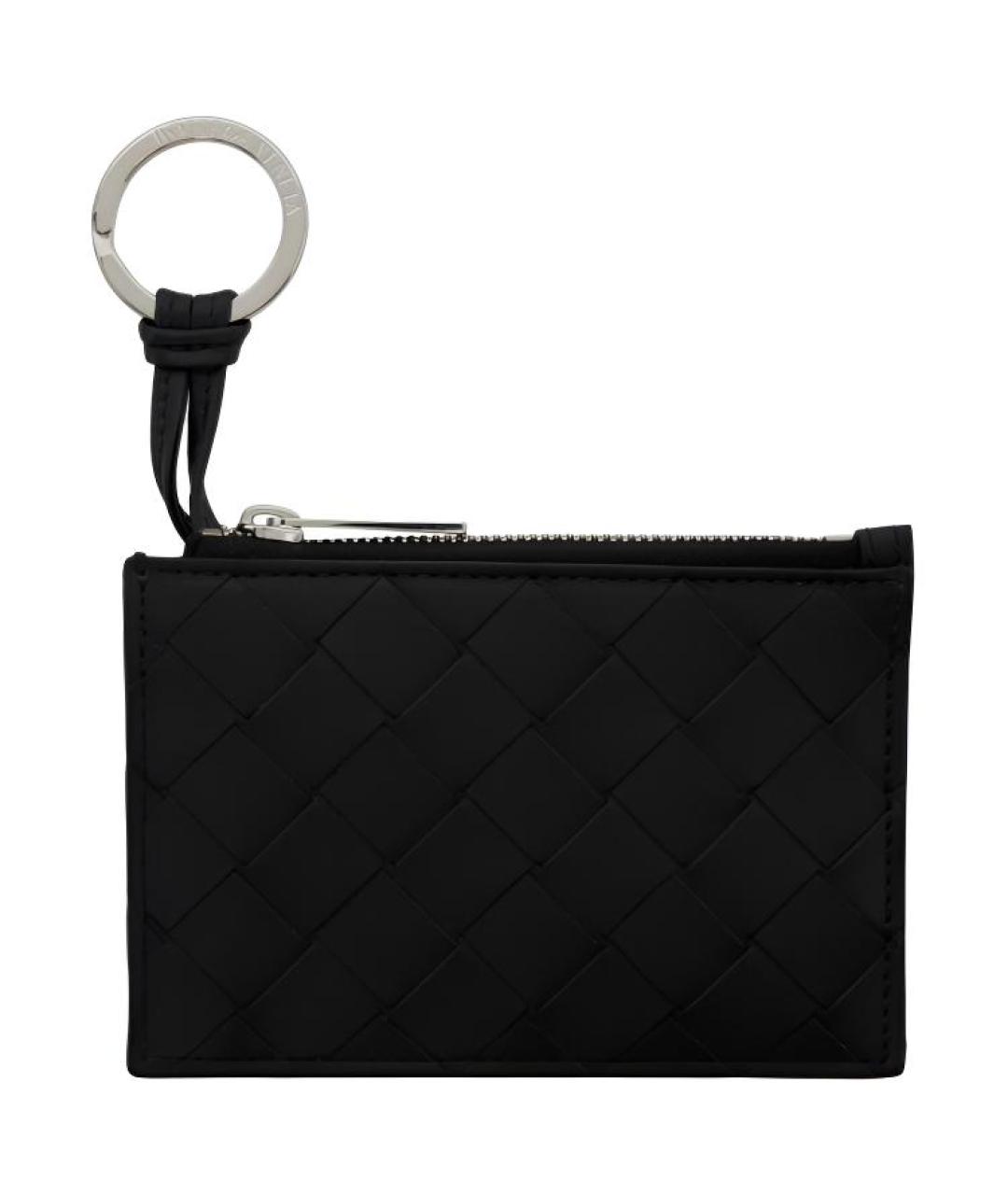 BOTTEGA VENETA Черная ключница, фото 4