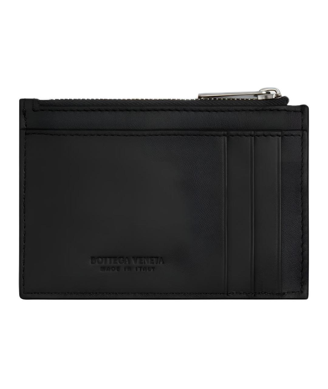 BOTTEGA VENETA Черная ключница, фото 2