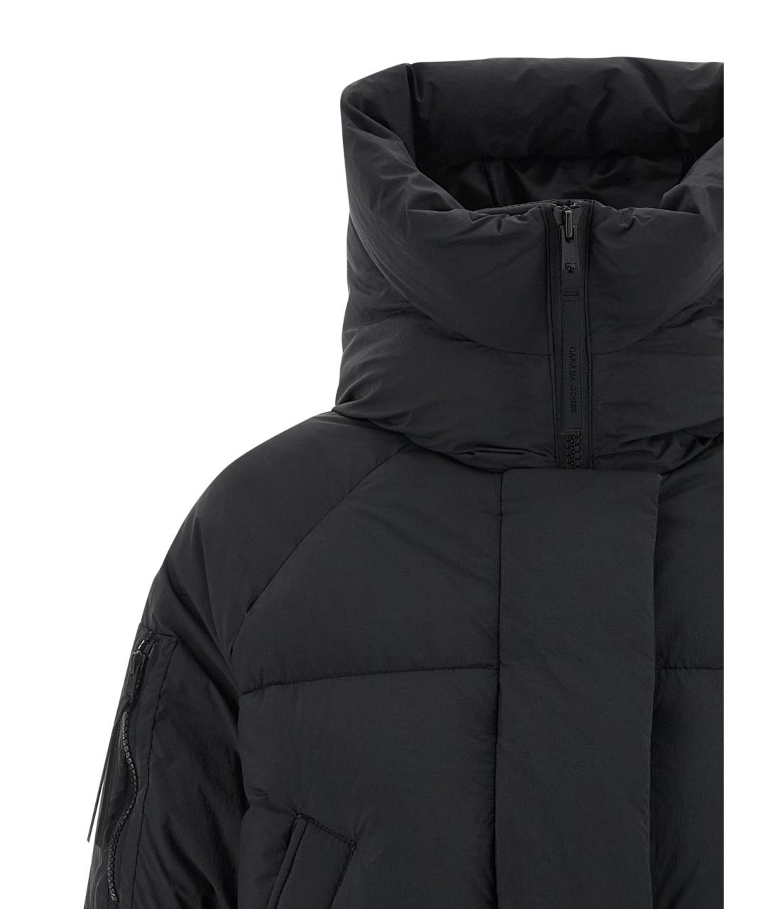 CANADA GOOSE Черная полиамидовая куртка, фото 3