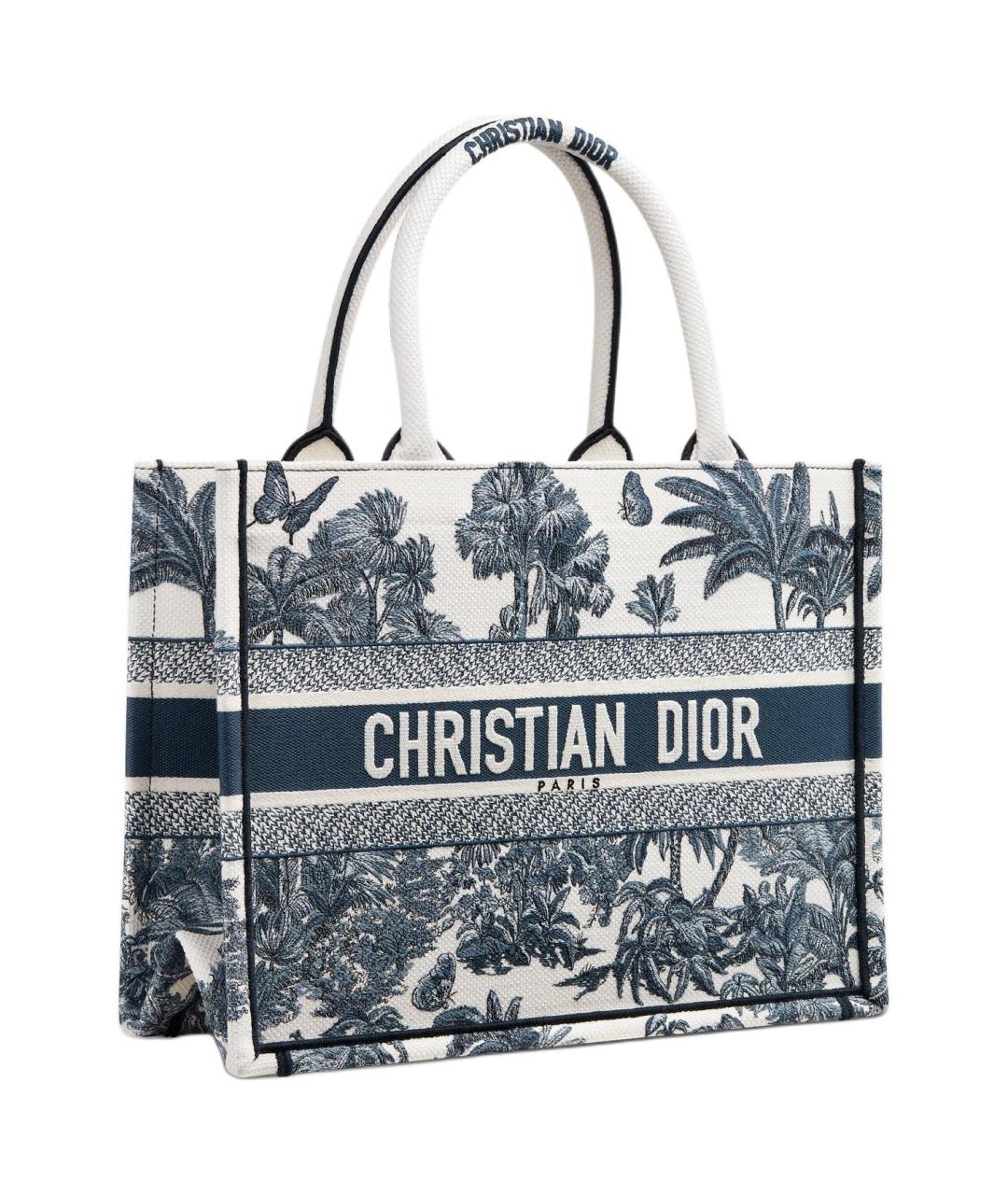 CHRISTIAN DIOR Синяя сумка с короткими ручками, фото 2