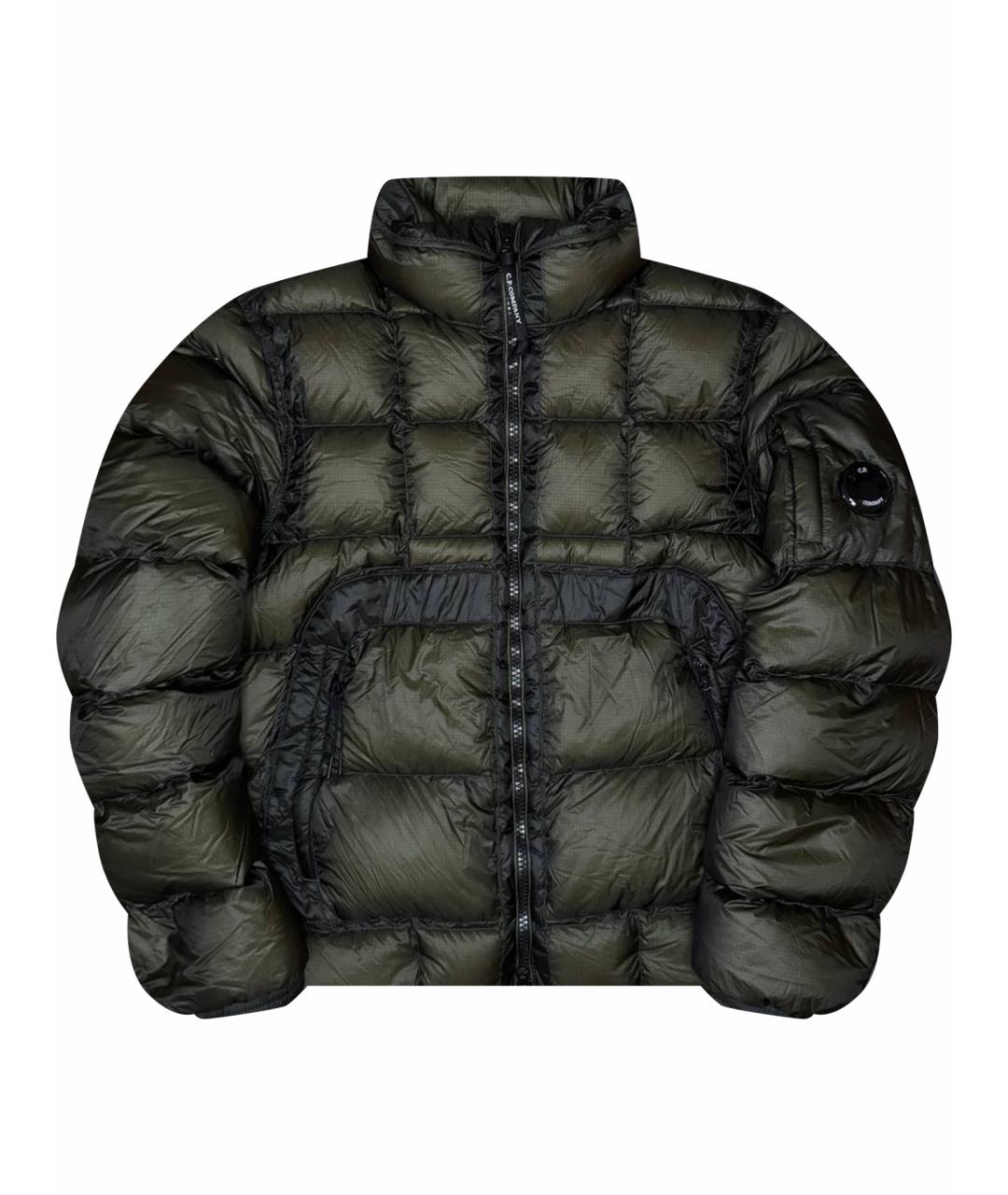 CP COMPANY Зеленый пуховик, фото 1