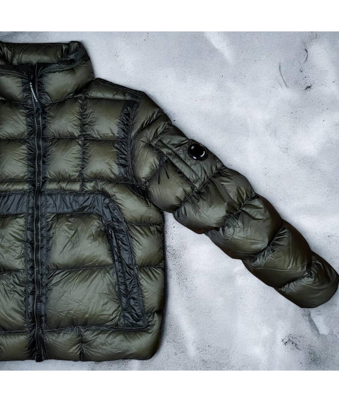 CP COMPANY Зеленый пуховик, фото 2