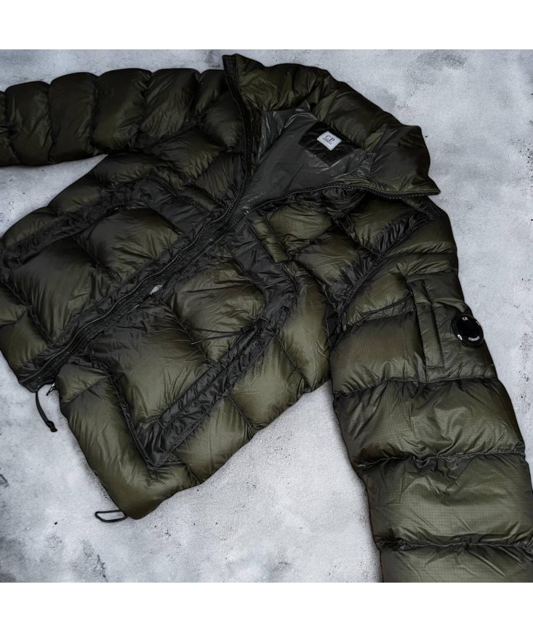 CP COMPANY Зеленый пуховик, фото 4