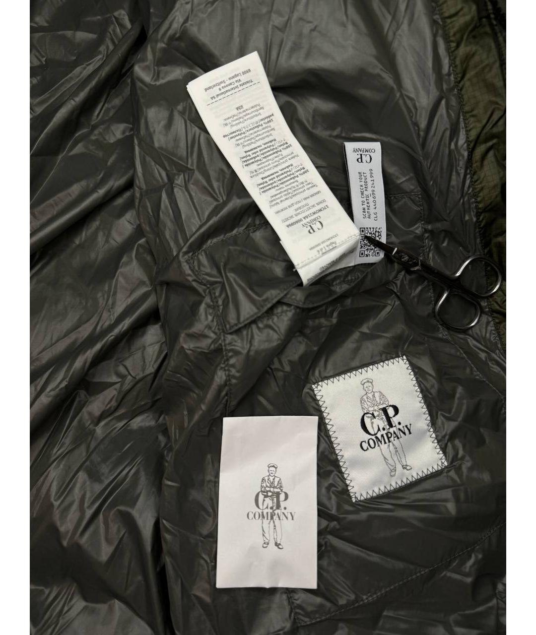 CP COMPANY Зеленый пуховик, фото 6