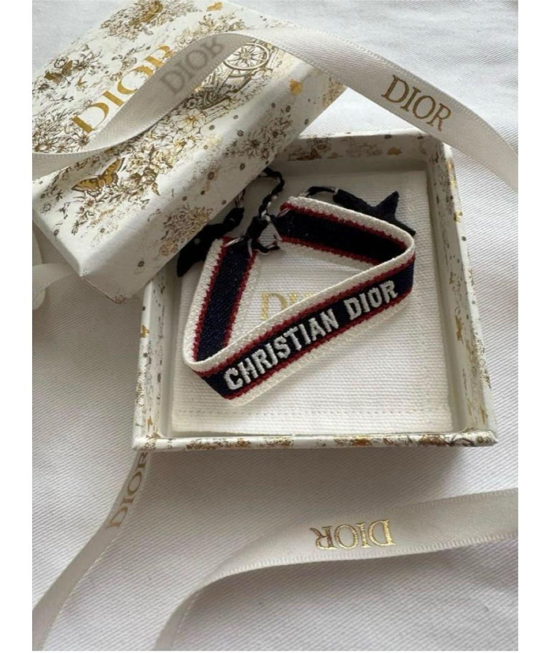 CHRISTIAN DIOR Темно-синий браслет, фото 2