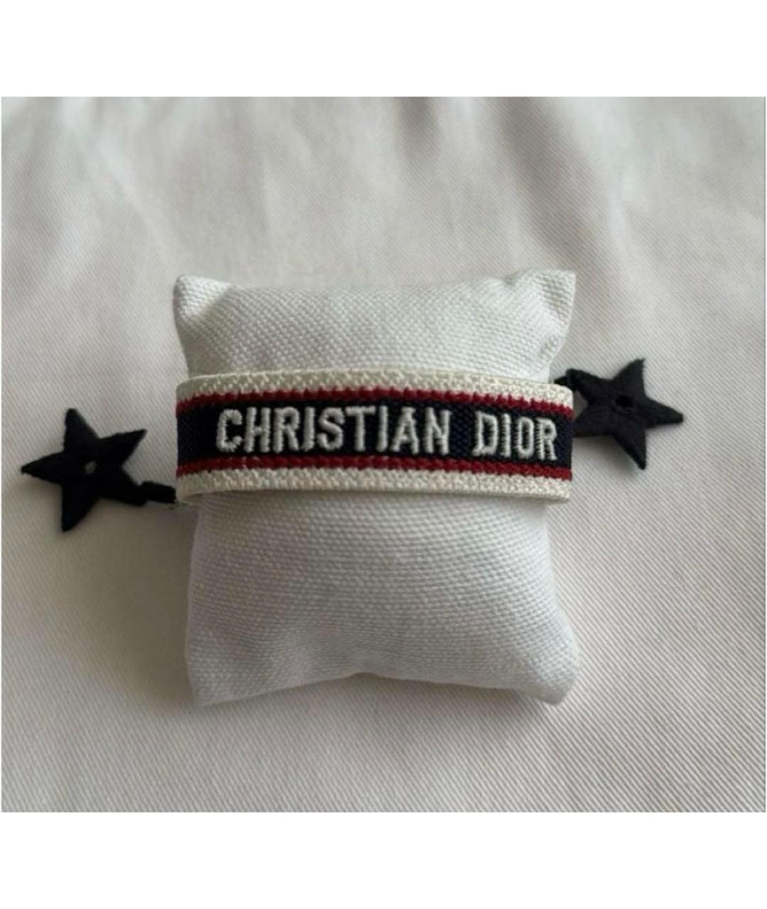 CHRISTIAN DIOR Темно-синий браслет, фото 4