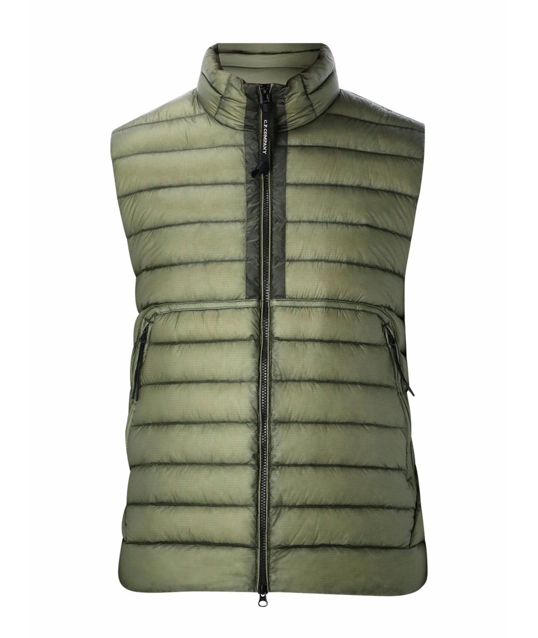 CP COMPANY Зеленый полиамидовый жилет, фото 1