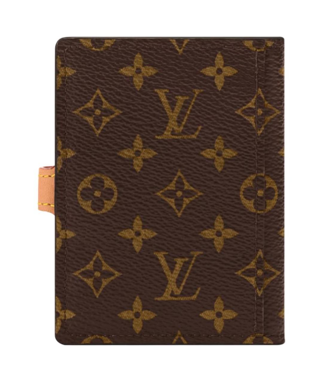 LOUIS VUITTON Коричневая косметичка, фото 2