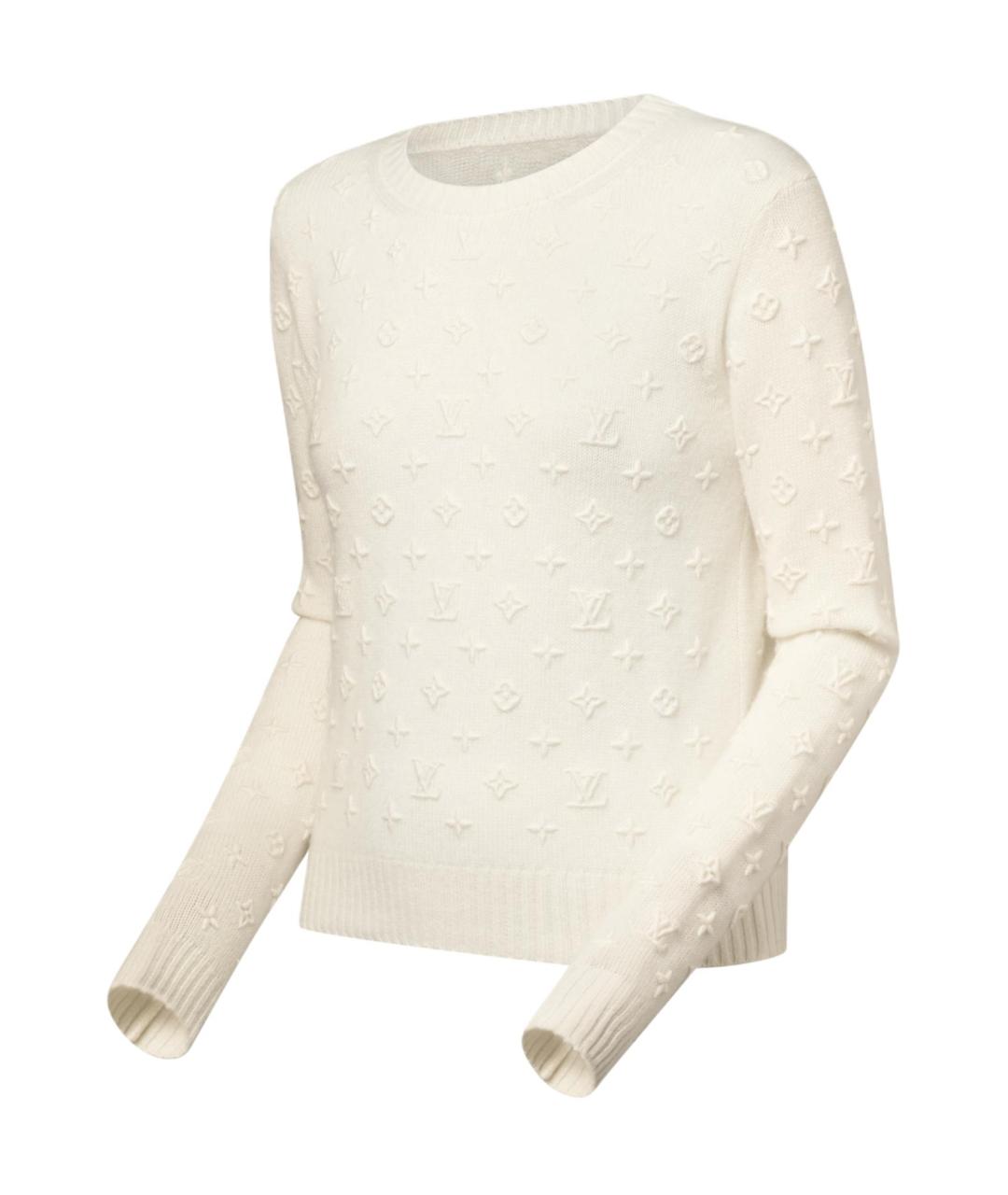 LOUIS VUITTON Бежевый джемпер / свитер, фото 3