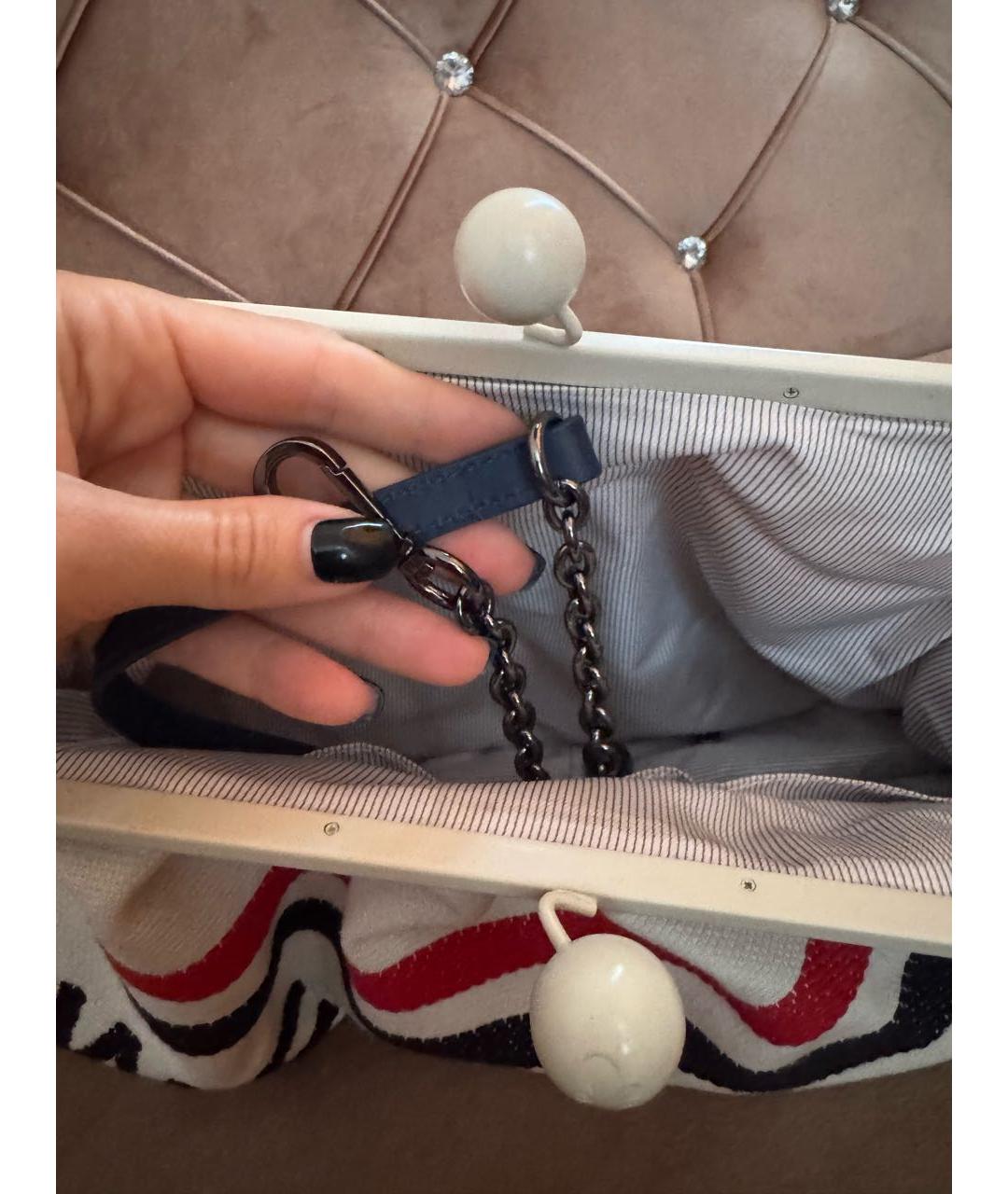 MAX MARA Белая сумка через плечо, фото 3