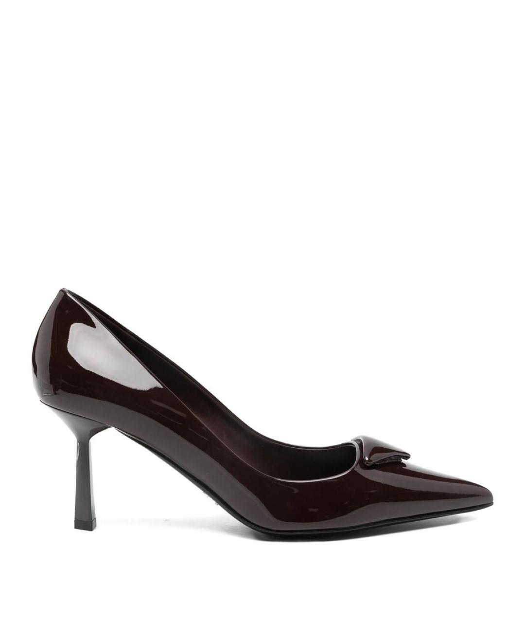 PRADA Бордовые туфли, фото 1