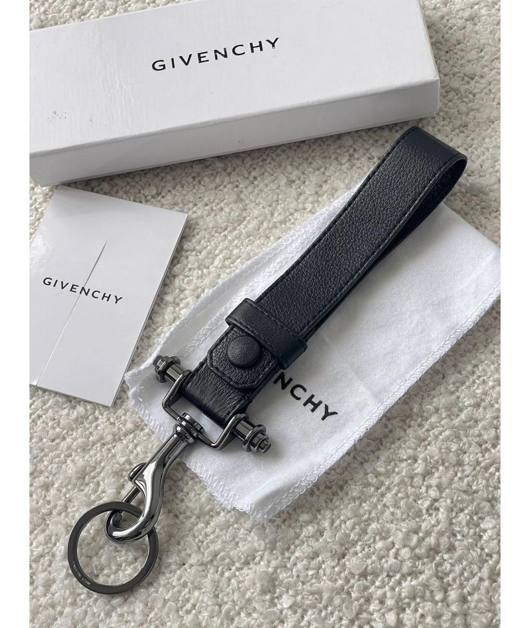 GIVENCHY Черный брелок, фото 6