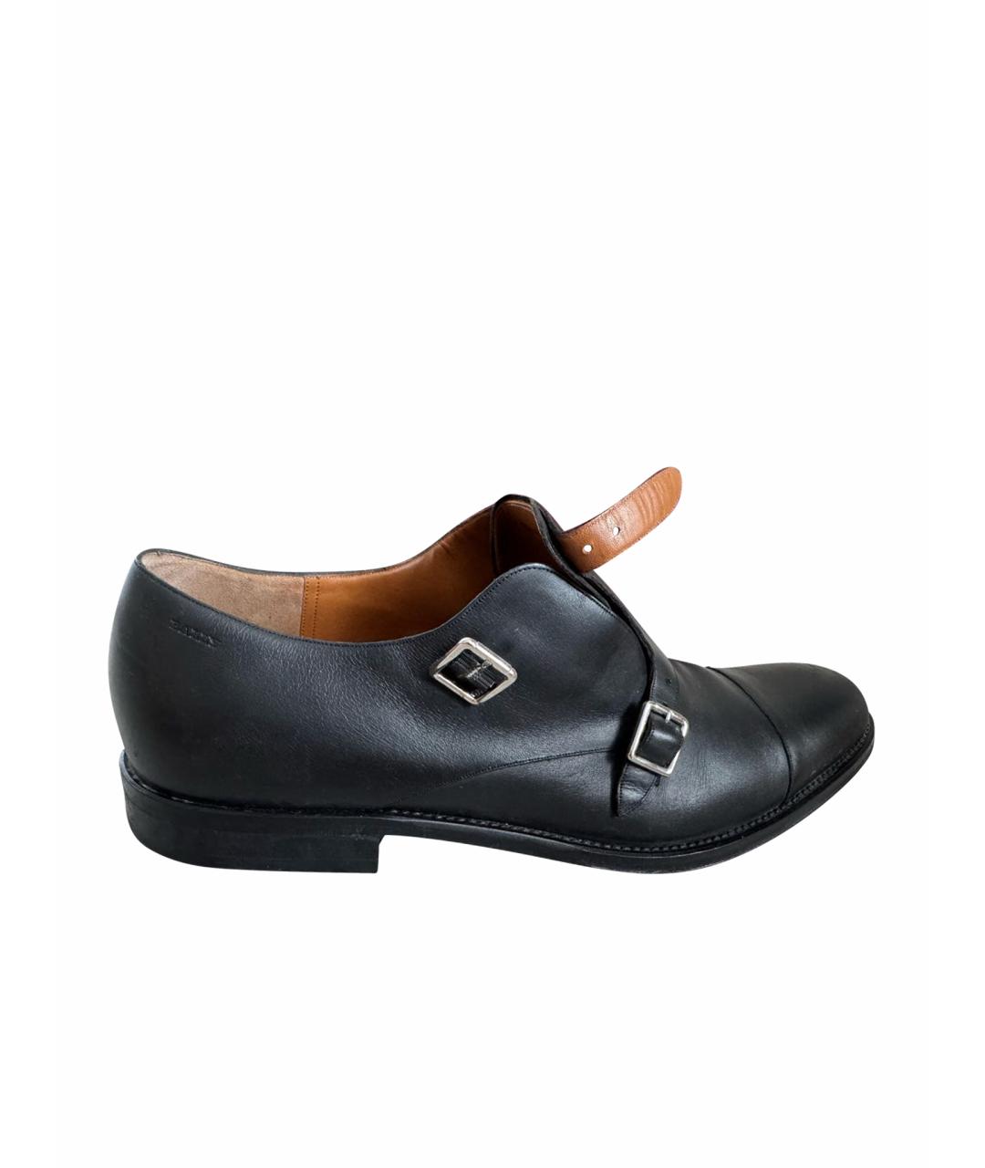 BALLY Черные кожаные туфли, фото 6