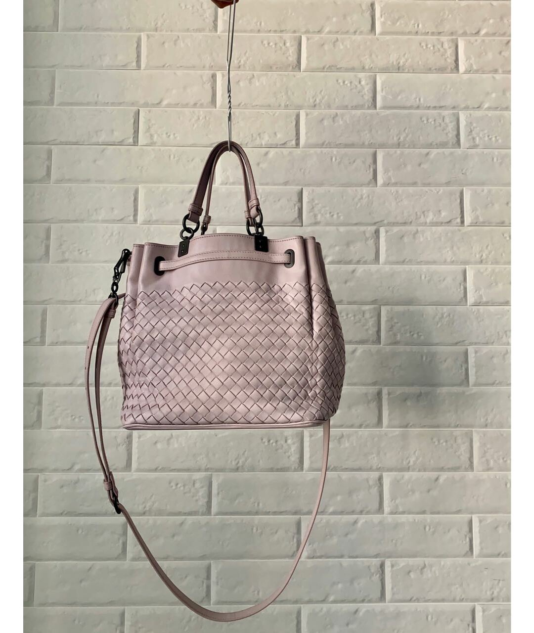 BOTTEGA VENETA Кожаная сумка тоут, фото 2