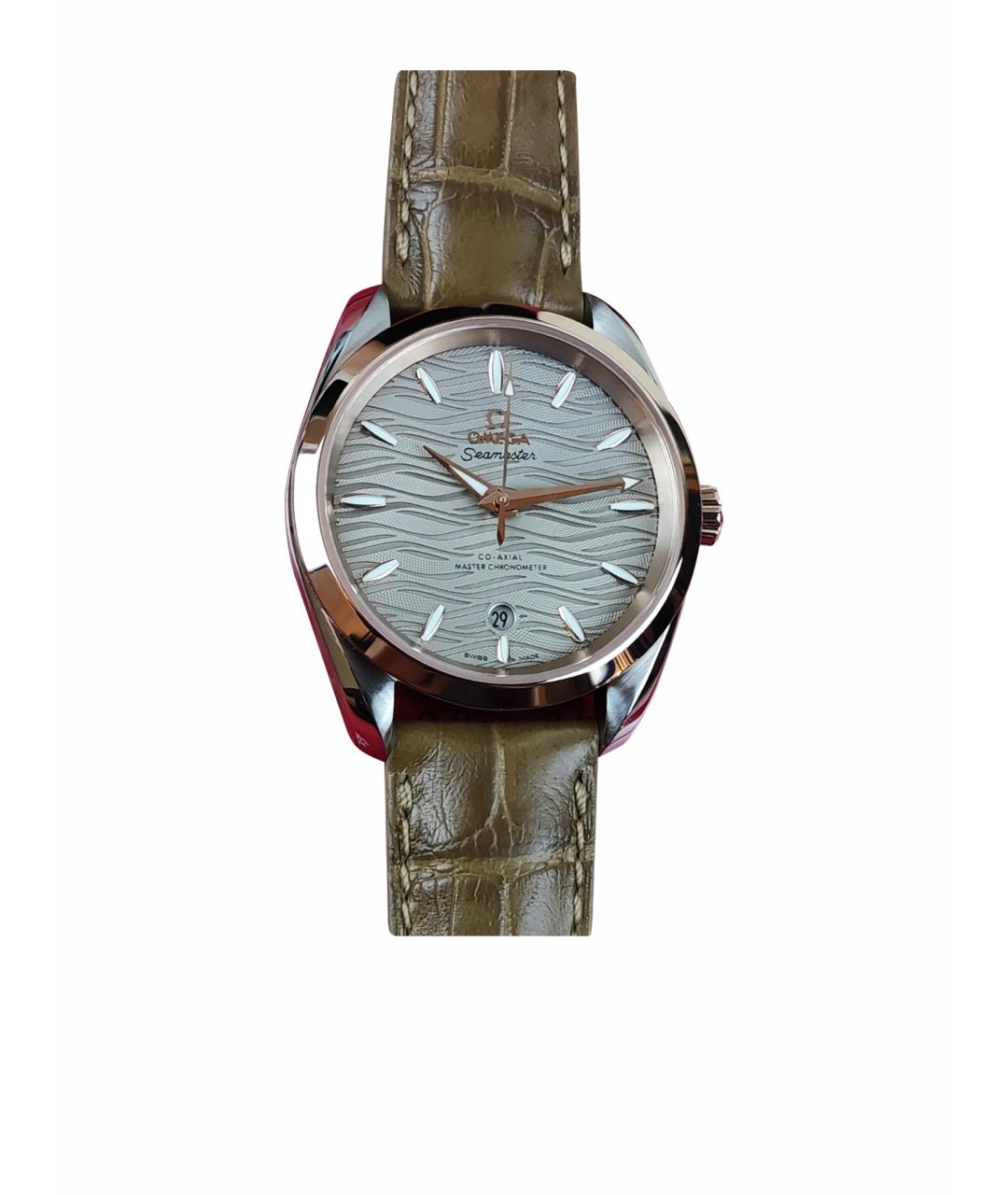 OMEGA Серые часы из розового золота, фото 1