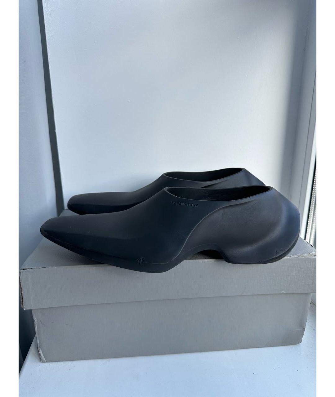BALENCIAGA Черные туфли, фото 6