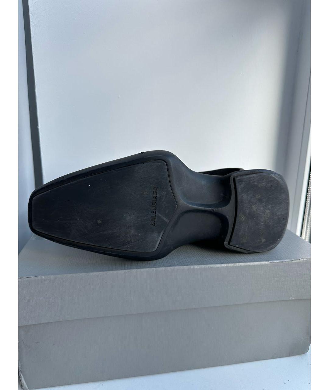 BALENCIAGA Черные туфли, фото 3