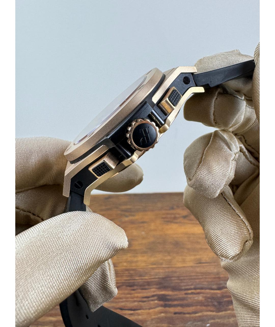 HUBLOT Золотые часы из розового золота, фото 3