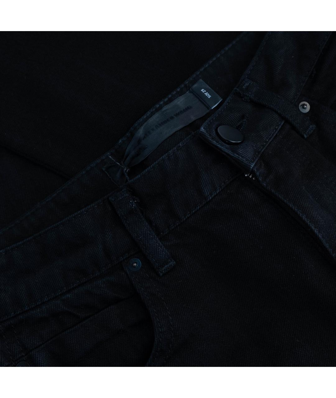 ALEXANDER WANG Черные хлопковые джинсы слим, фото 4