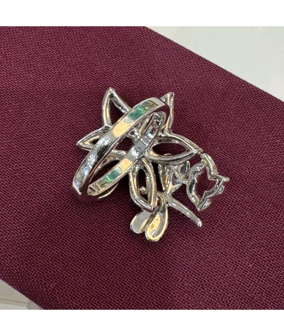 GUCCI Серебряное кольцо из белого золота, фото 2