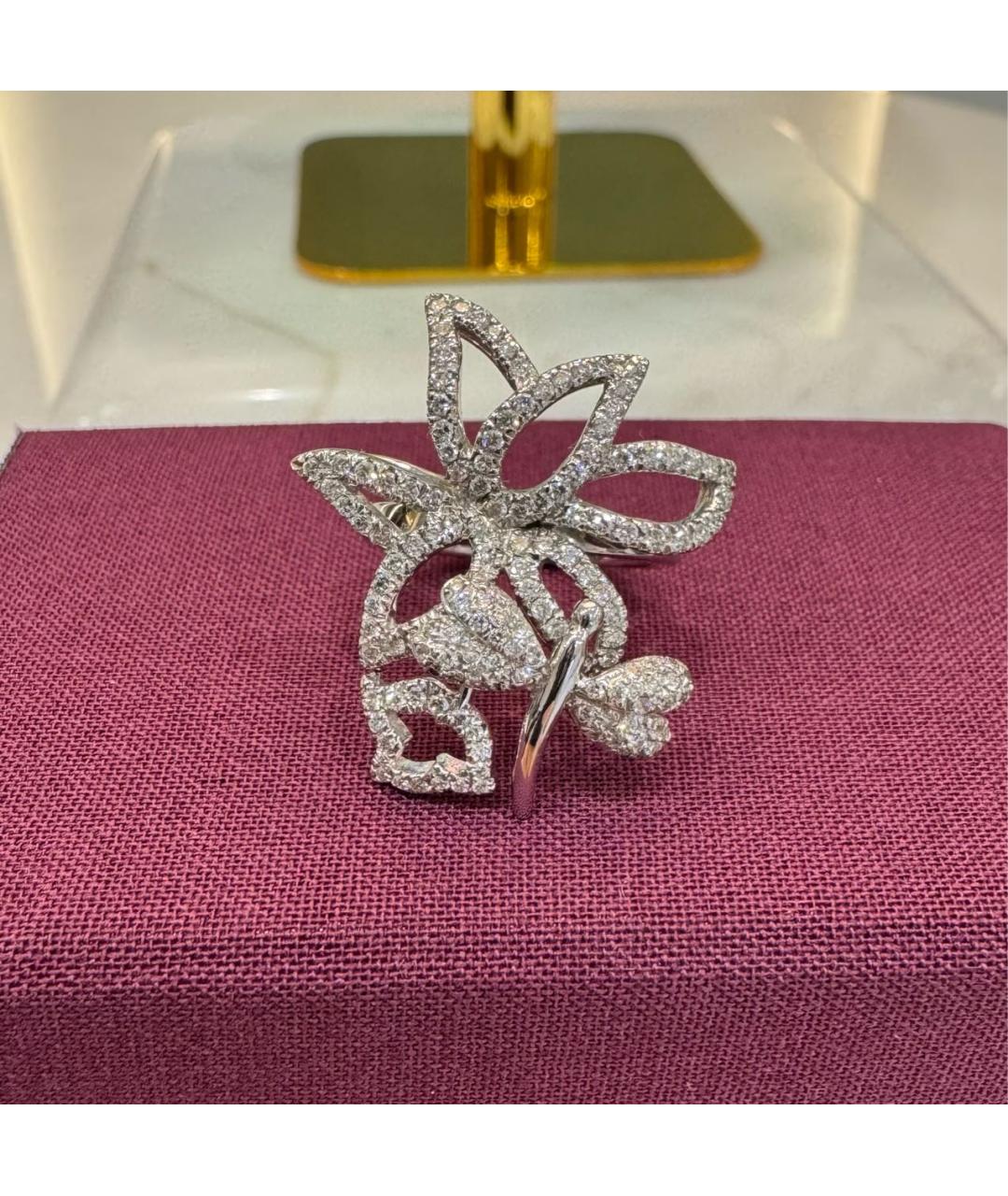 GUCCI Серебряное кольцо из белого золота, фото 5