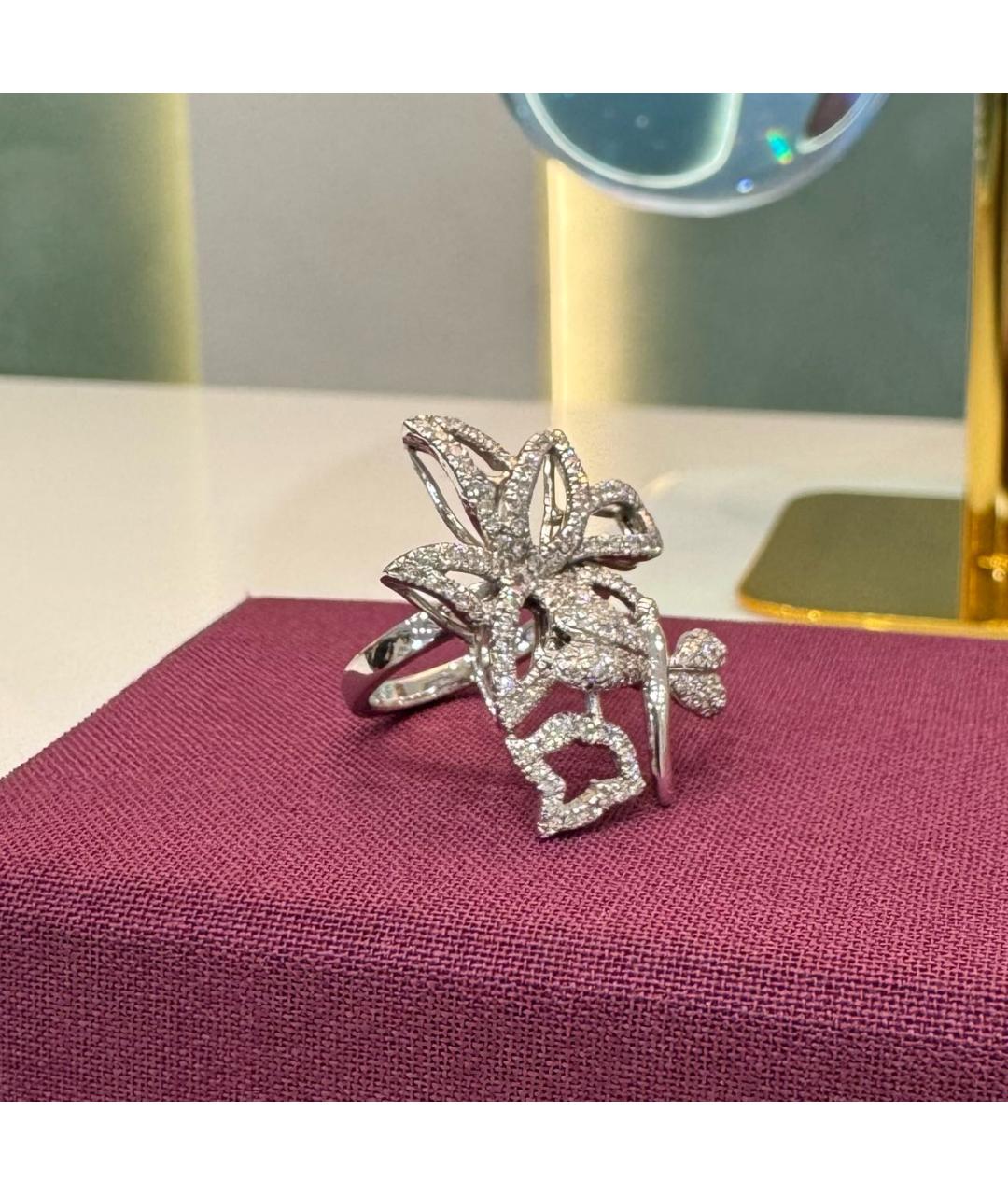 GUCCI Серебряное кольцо из белого золота, фото 9