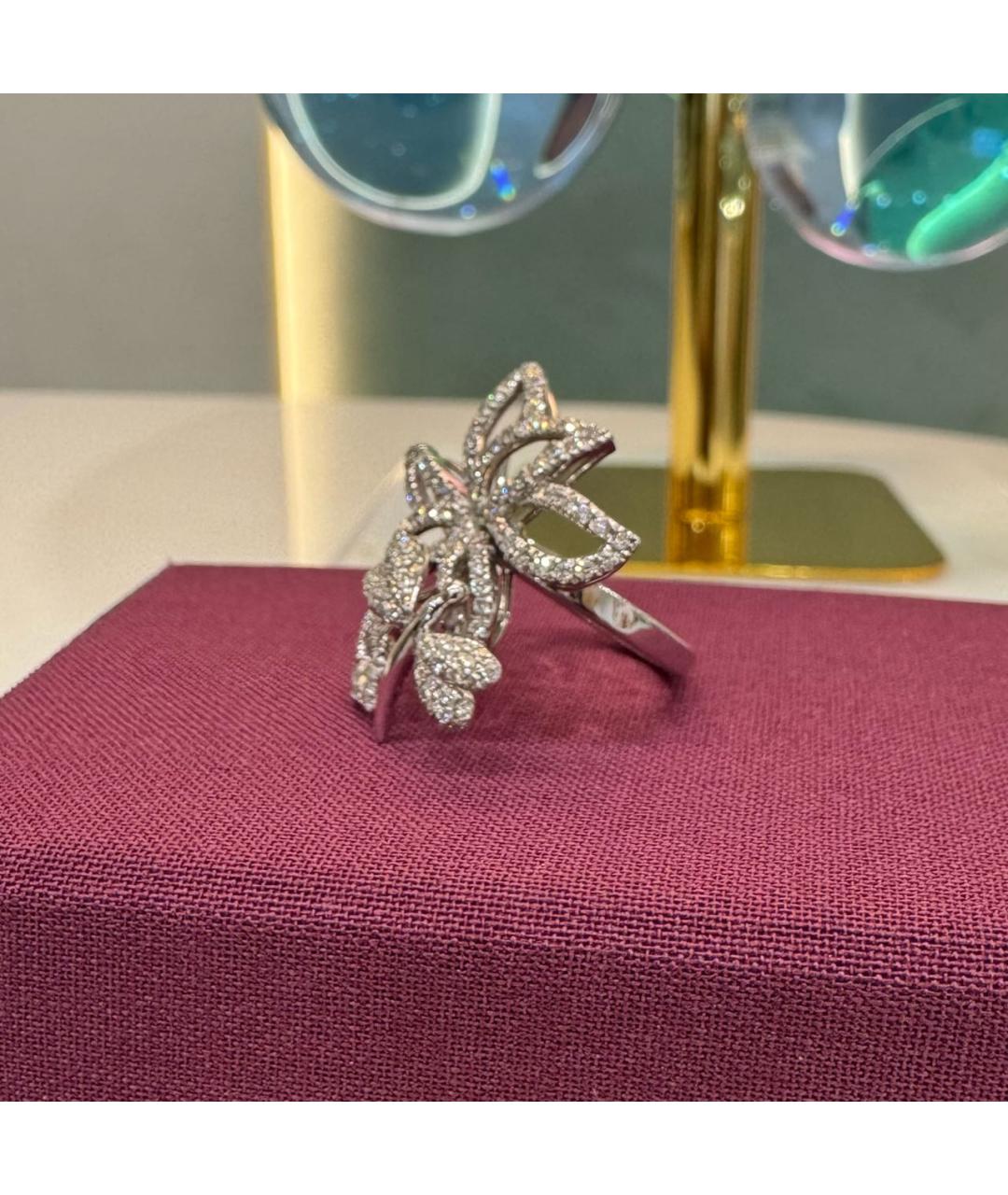 GUCCI Серебряное кольцо из белого золота, фото 4