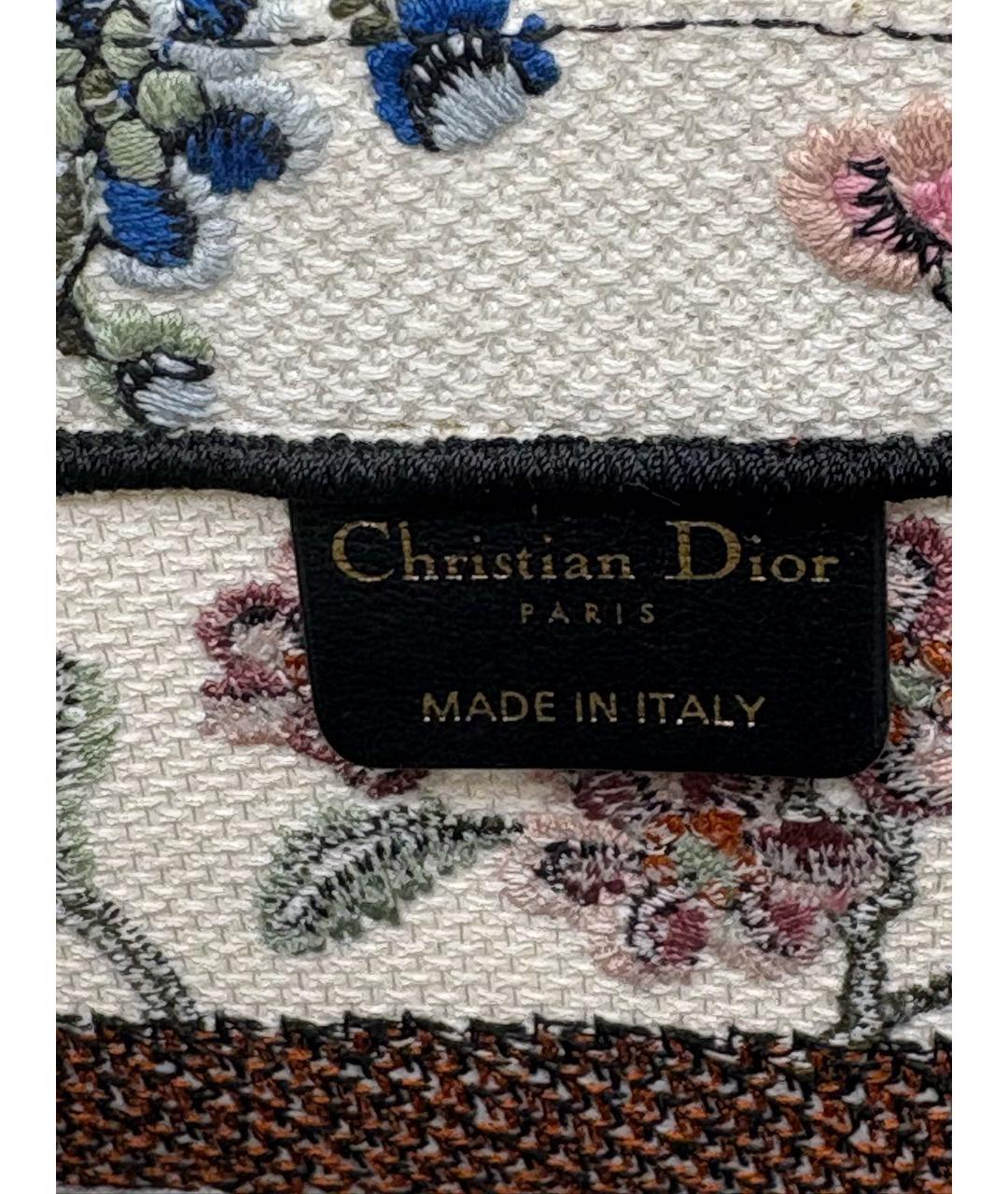 CHRISTIAN DIOR Мульти тканевая сумка тоут, фото 3