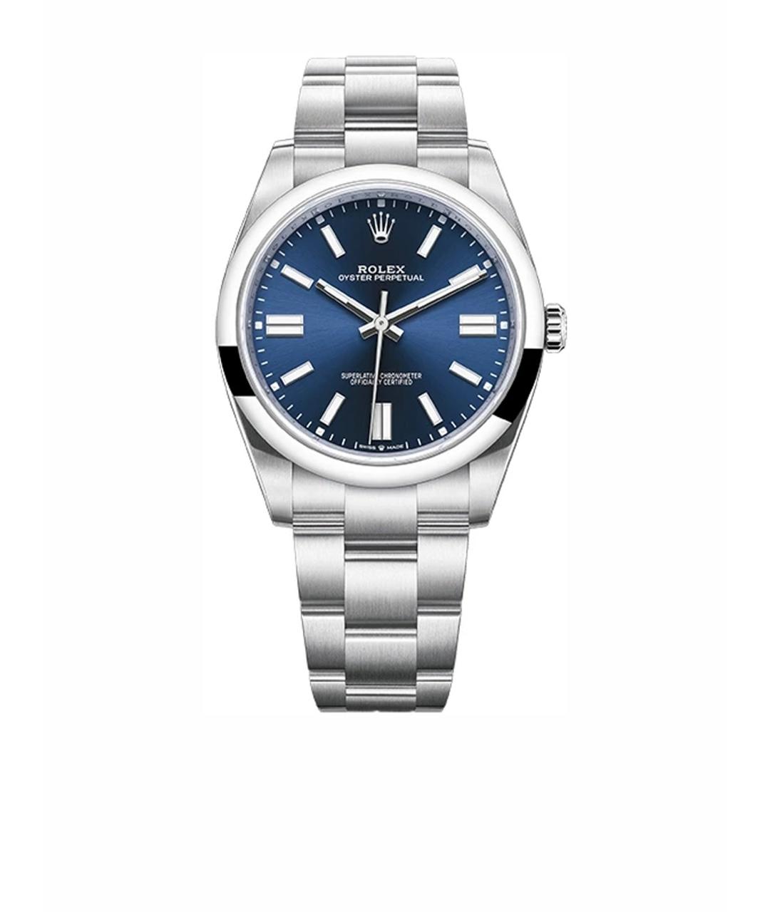 ROLEX Темно-синие часы, фото 1