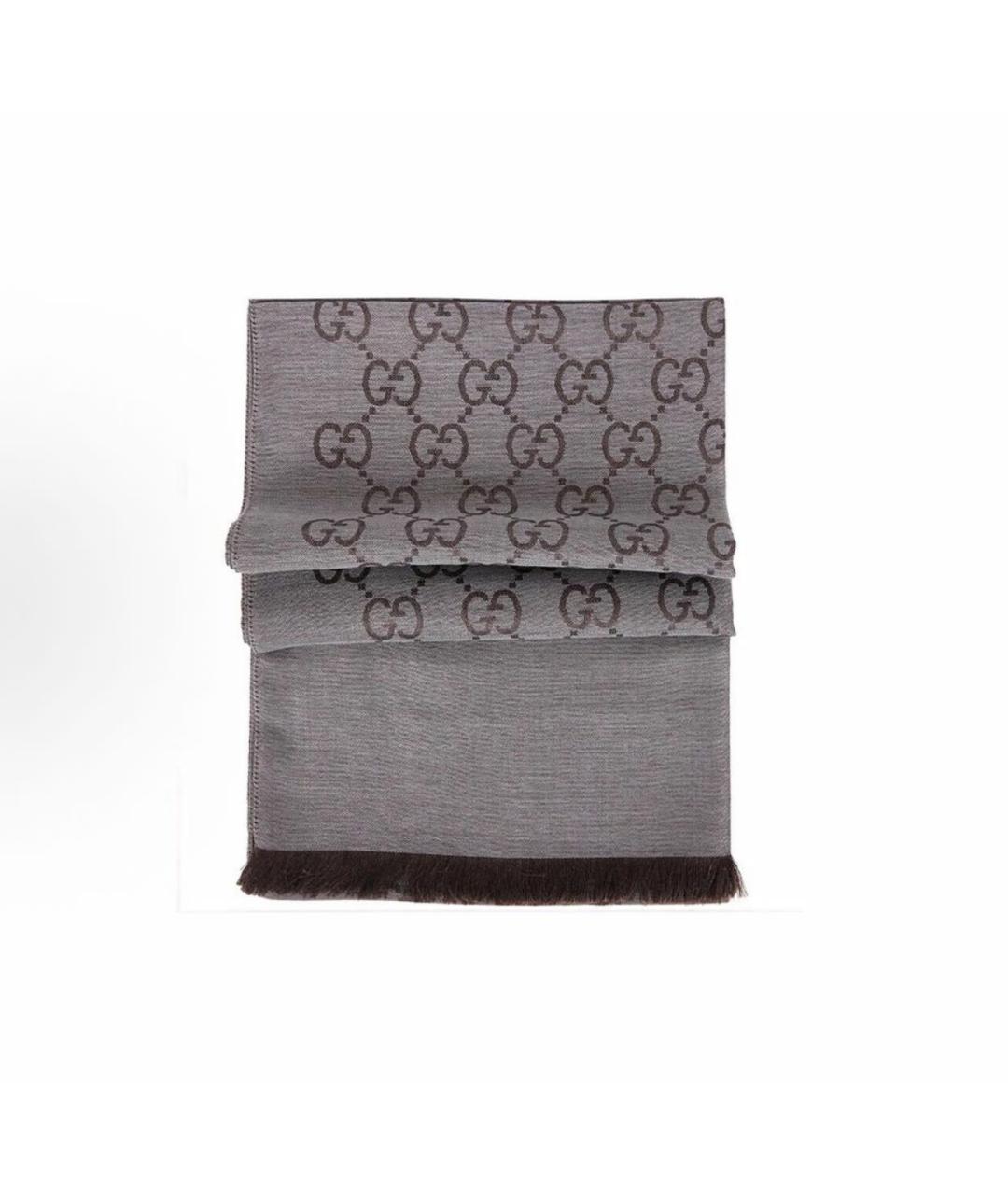 GUCCI Шерстяной шарф, фото 2